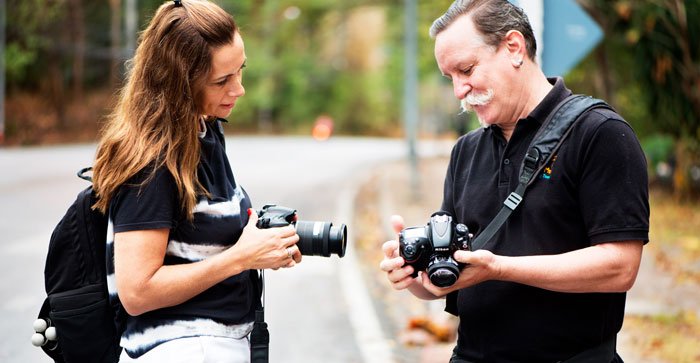 Chiang Mai Photo Workshops Kevin teaching travel photography