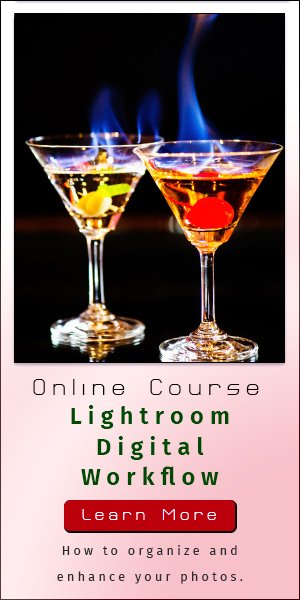 Lightroom digital workflow online course advertisement